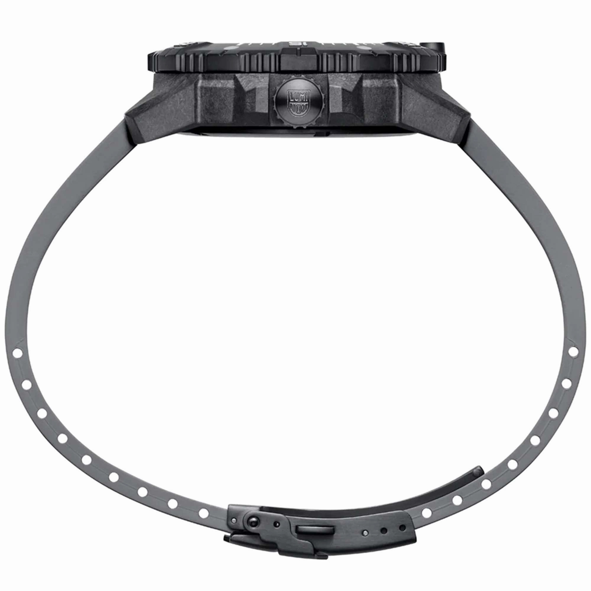 Luminox Men's Watch - Master Carbon Seal Automatic Black Dial Grey Strap | XS.3862