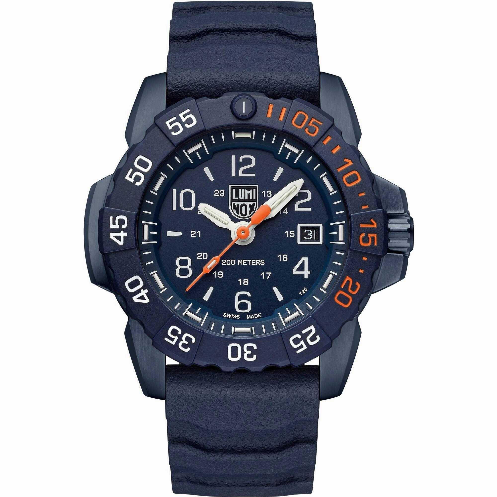 Luminox Men's Watch - Navy Seal Foundation Orange Rubber Strap | XS.3253.CBNSF.SET