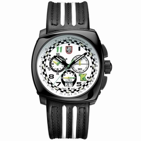 Luminox Men's Watch - Tony Kanaan Limited Edition White and Black Dial Strap | XL.1146