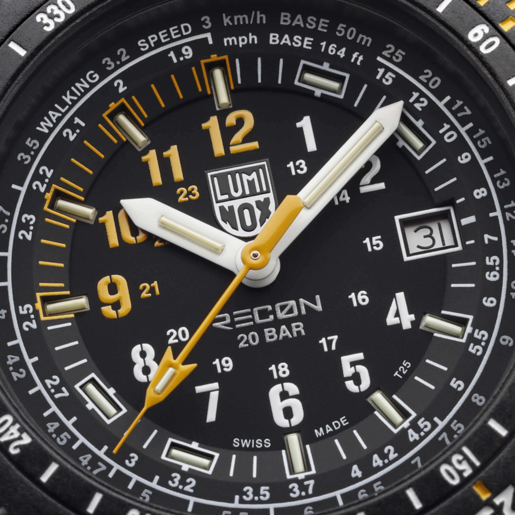 Luminox Men's Watch Set - Recon Point Man Rotating Bezel Black Strap | XL.8825.H.SET