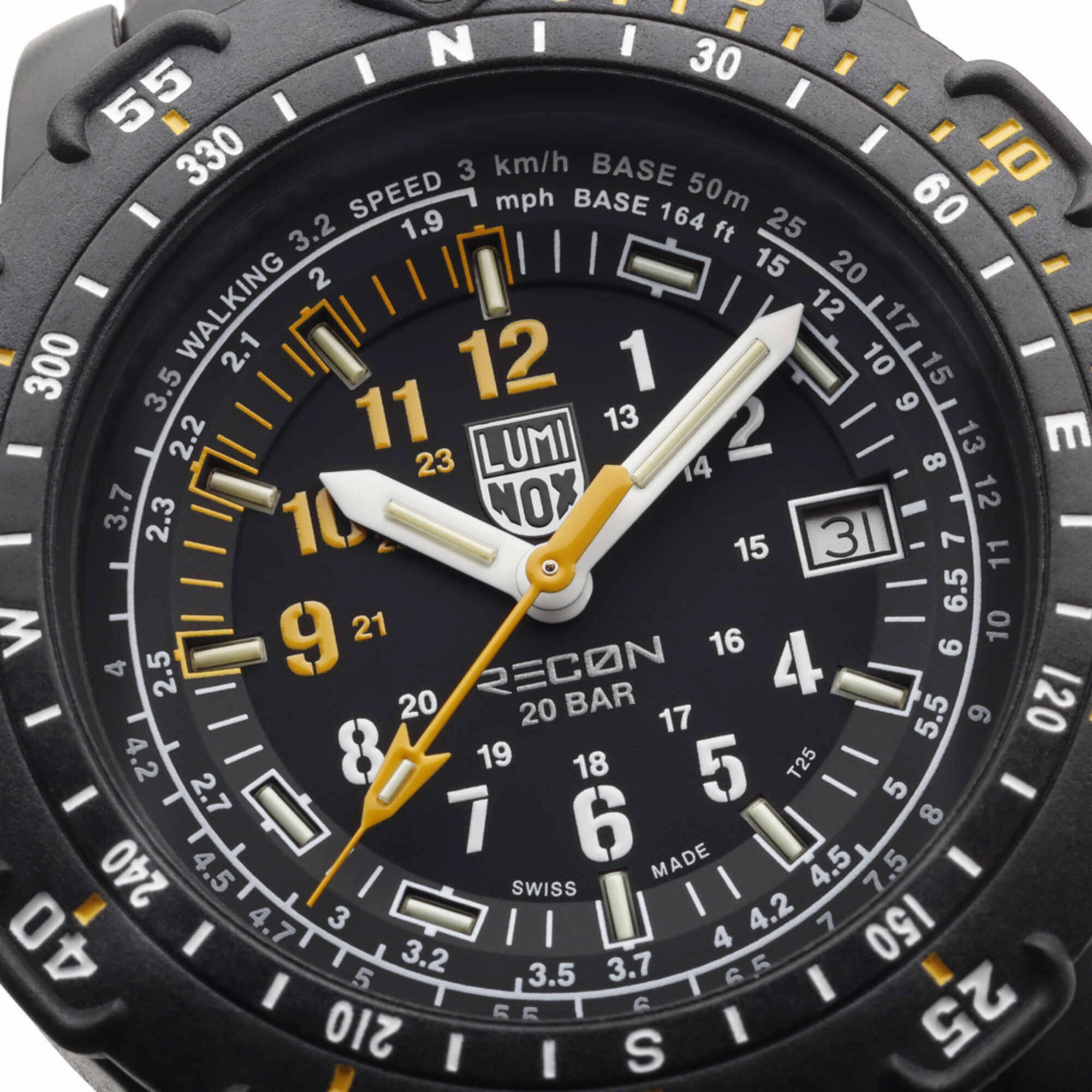 Luminox Men's Watch Set - Recon Point Man Rotating Bezel Black Strap | XL.8825.H.SET