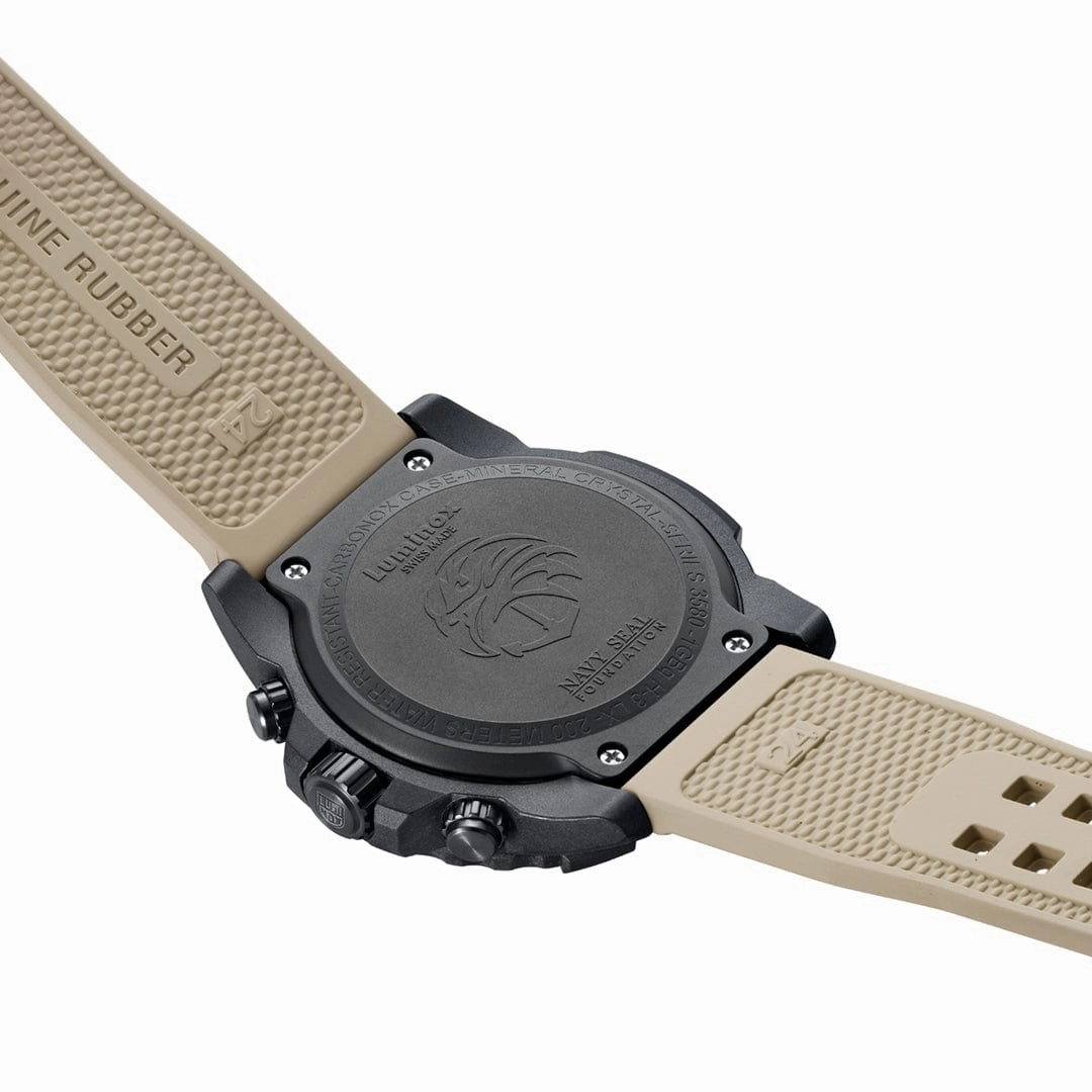 Luminox Navy Seal Black Dial Watch XS.3590.NSF.SET