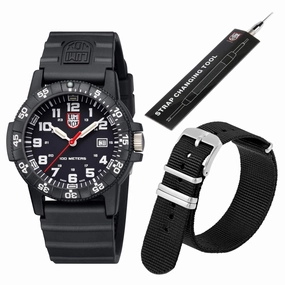 Luminox Sea Turtle Giant Men's Black Dial Watch Set | XS.0321.Z.SET