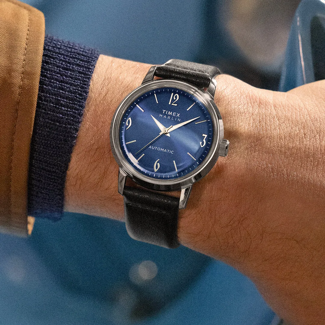 Marlin Automatic 40mm Leather Band