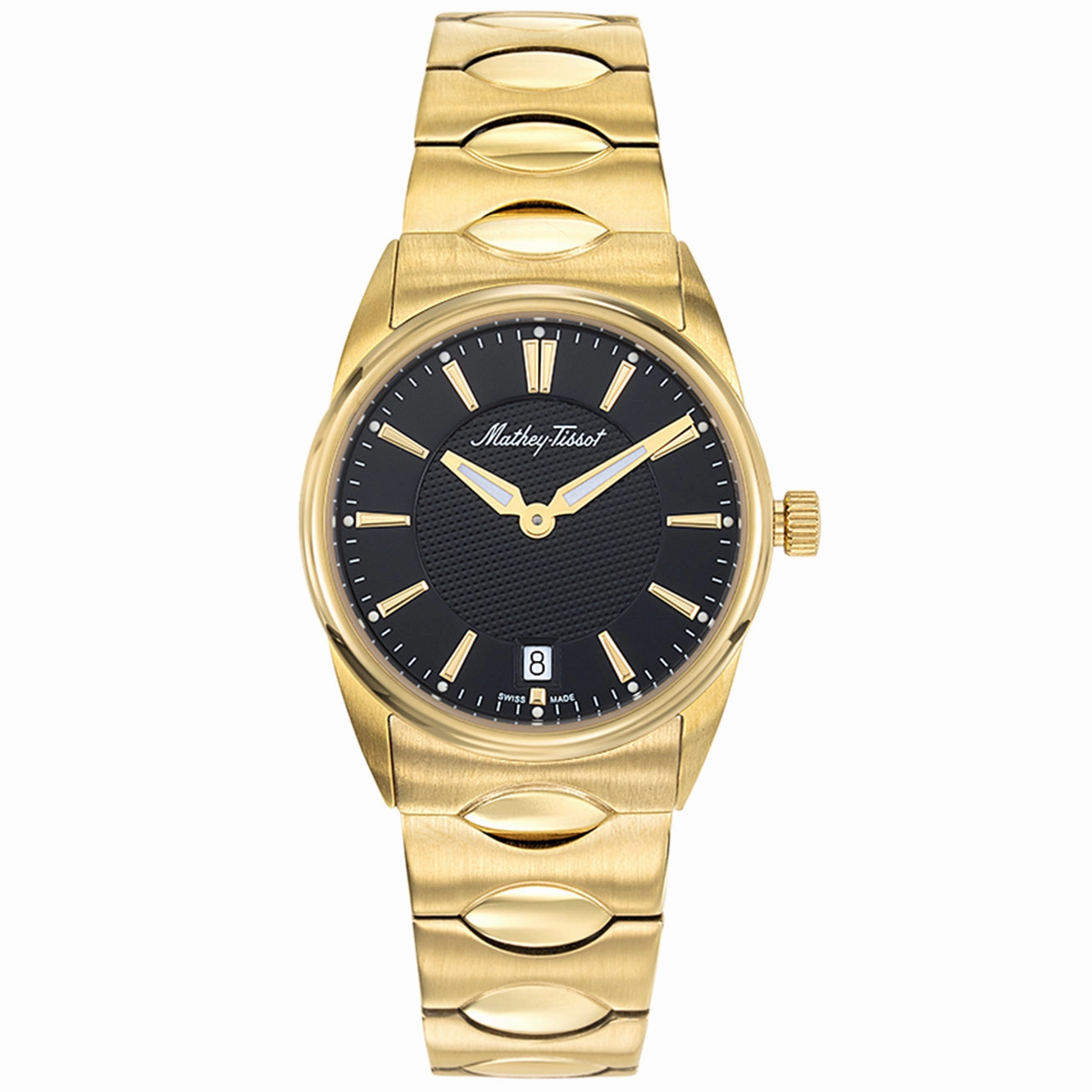 Mathey Tissot Women's Classic Black Dial Watch
