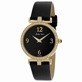 Mathey Tissot Women's Gaia Black Dial Watch