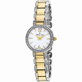Mathey Tissot Women's Watch - Fleury White Dial Two Tone Steel Bracelet | D6532BYI