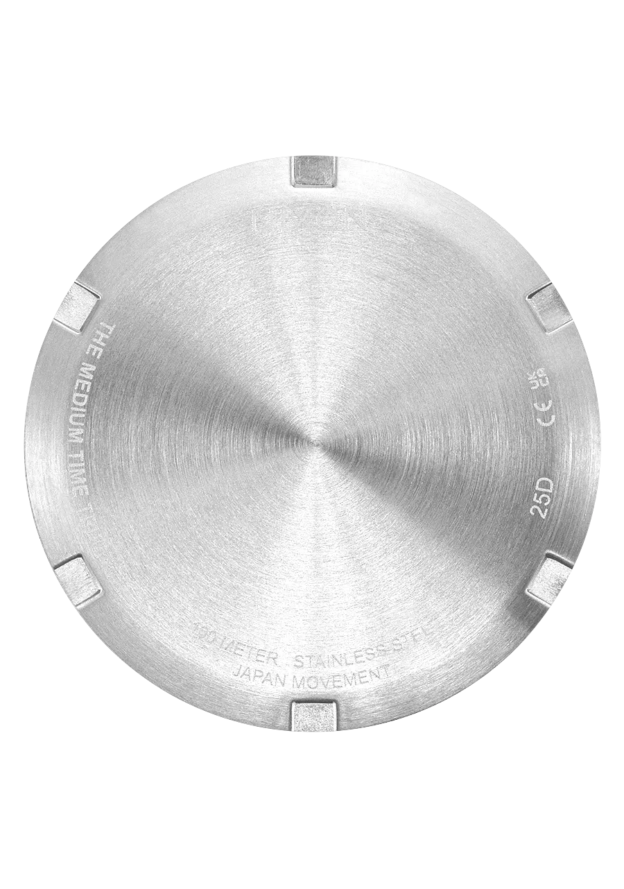 Medium Time Teller - Silver / Pink