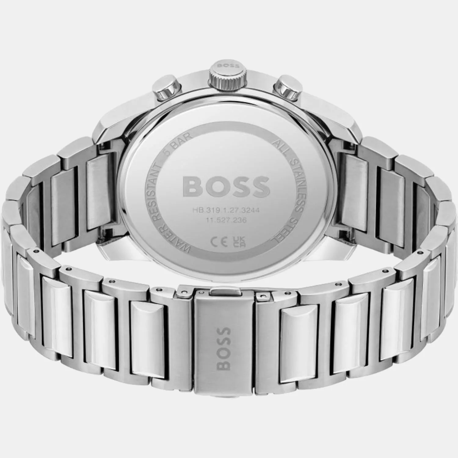 Men Red Stainless Steel Chronograph Watch 1514004