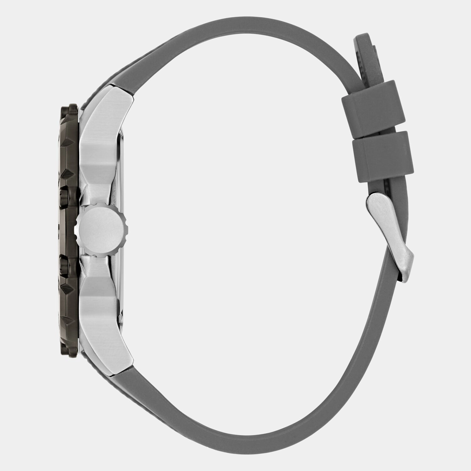 Men Grey Analog Silicone Watch GW0640G1
