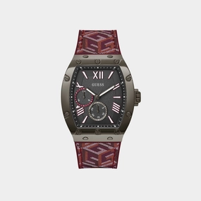 Men Grey Analog Silicone Watch GW0645G4