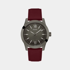Men Gunmetal Analog Leather Watch GW0628G4