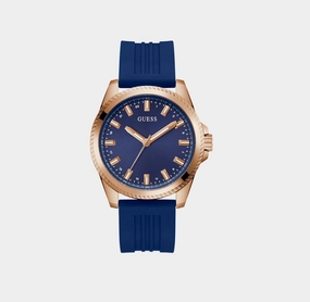 Men's Blue Analog Silicone Watch GW0639G3