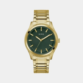 Men's Green Analog Stainless Steel Watch GW0626G2