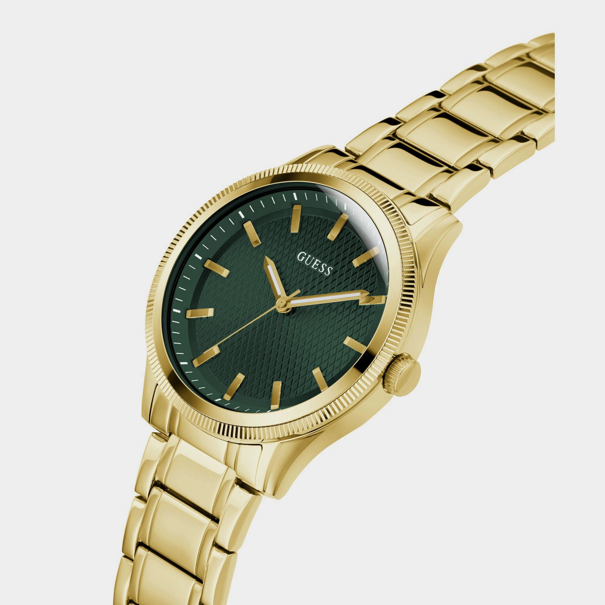 Men's Green Analog Stainless Steel Watch GW0626G2