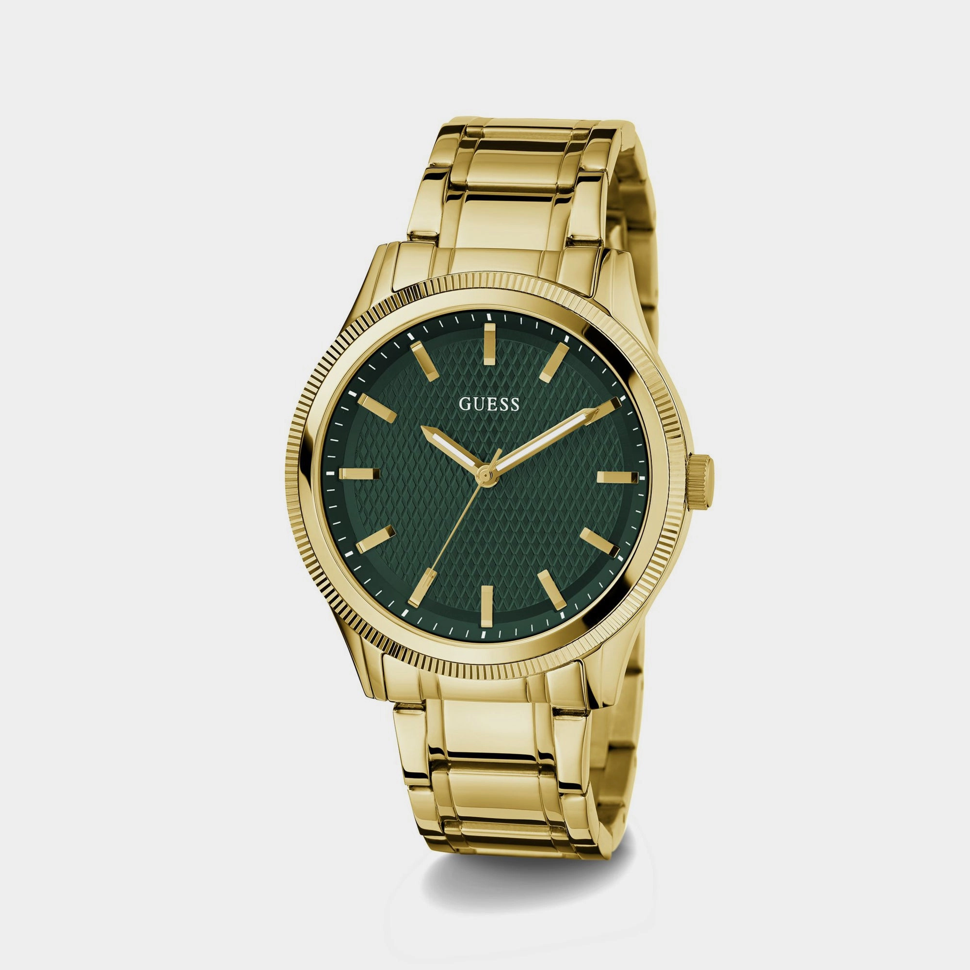 Men's Green Analog Stainless Steel Watch GW0626G2