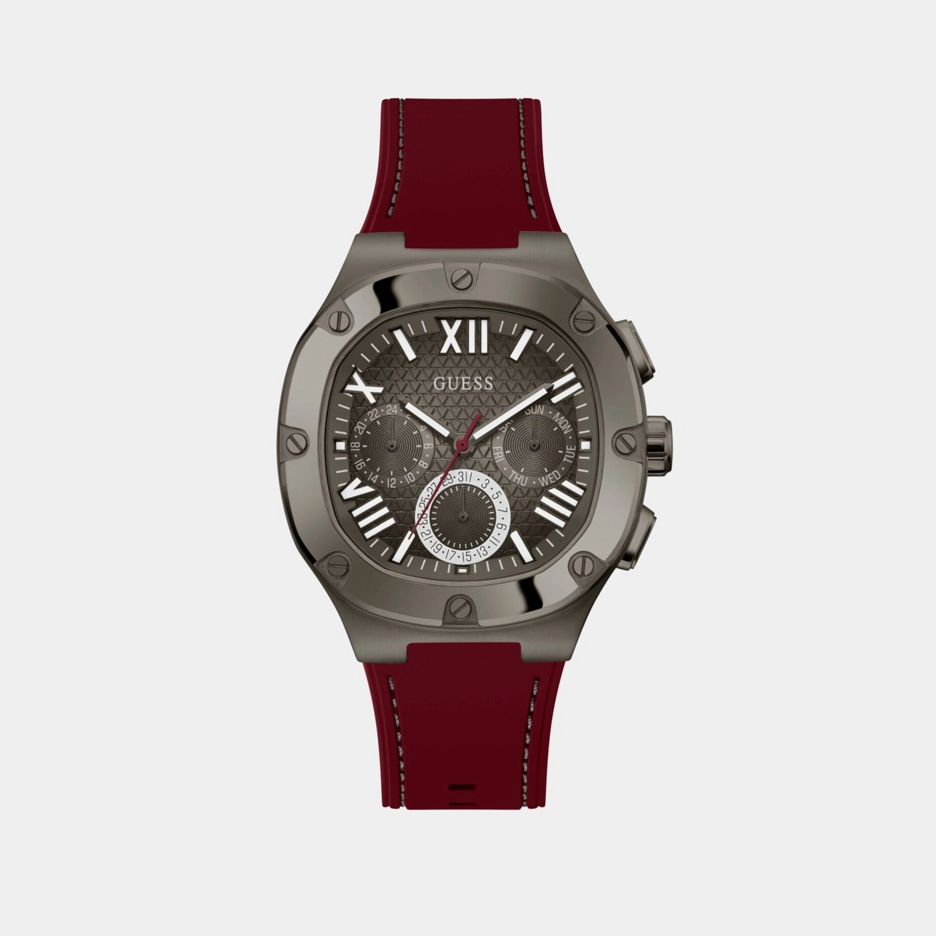 Men's Grey Analog Silicone Watch GW0571G4