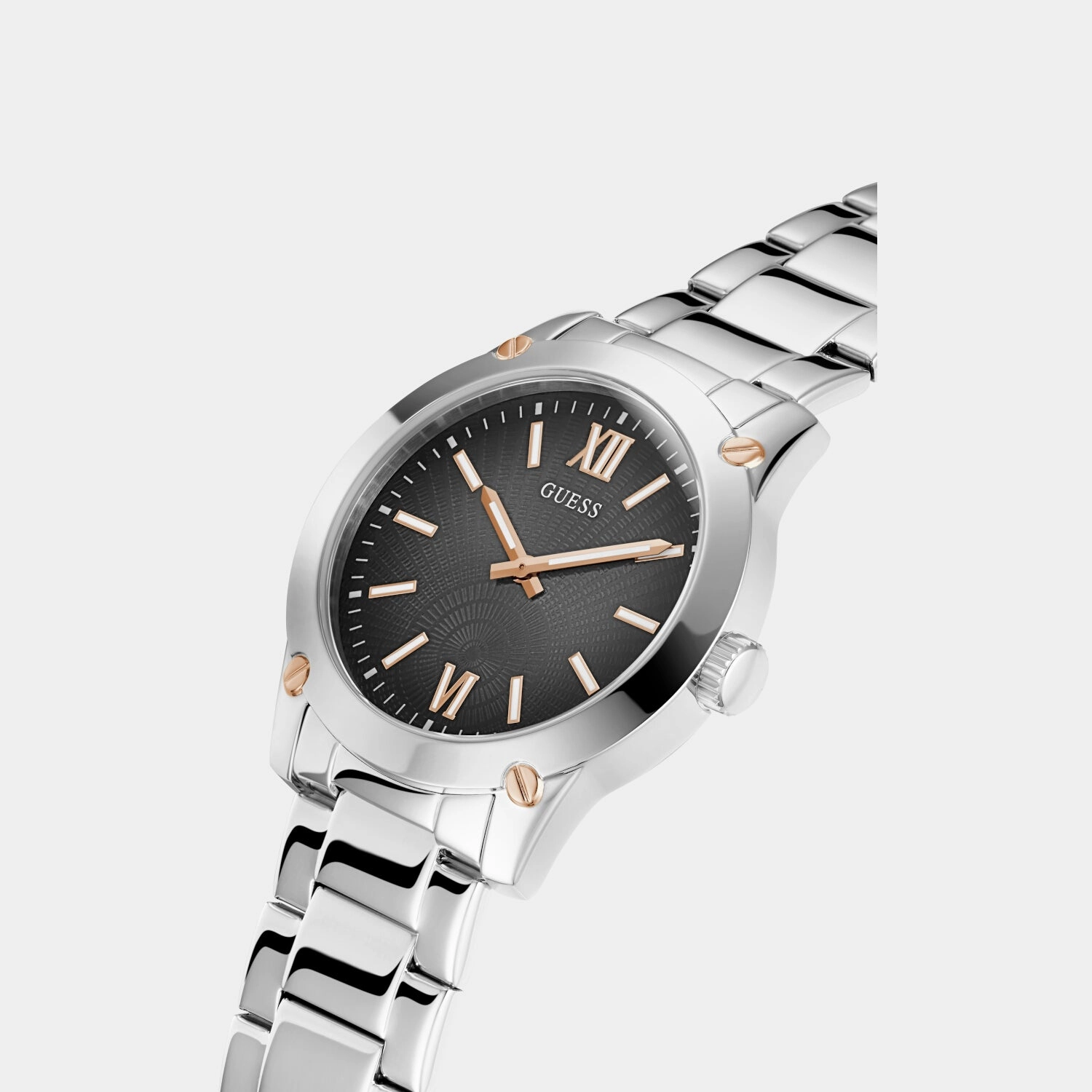 Men's Grey Analog Stainless Steel Watch GW0574G1