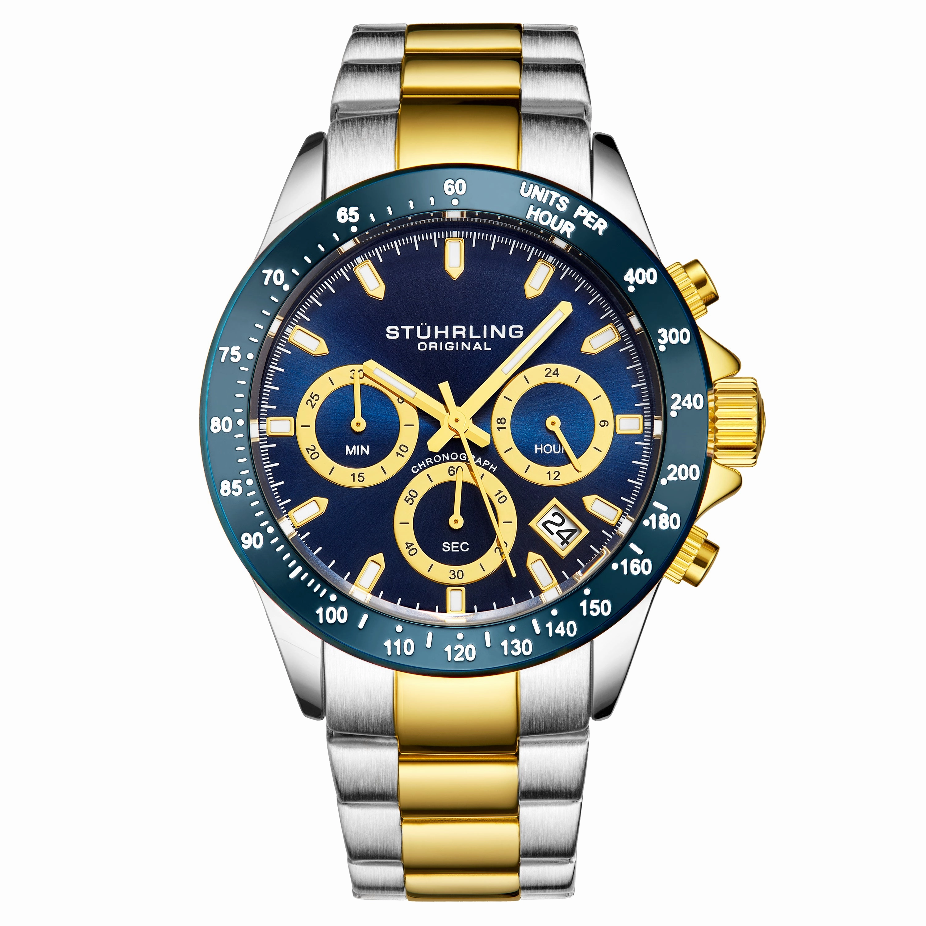 Men's Quartz Chronograph Date Watch