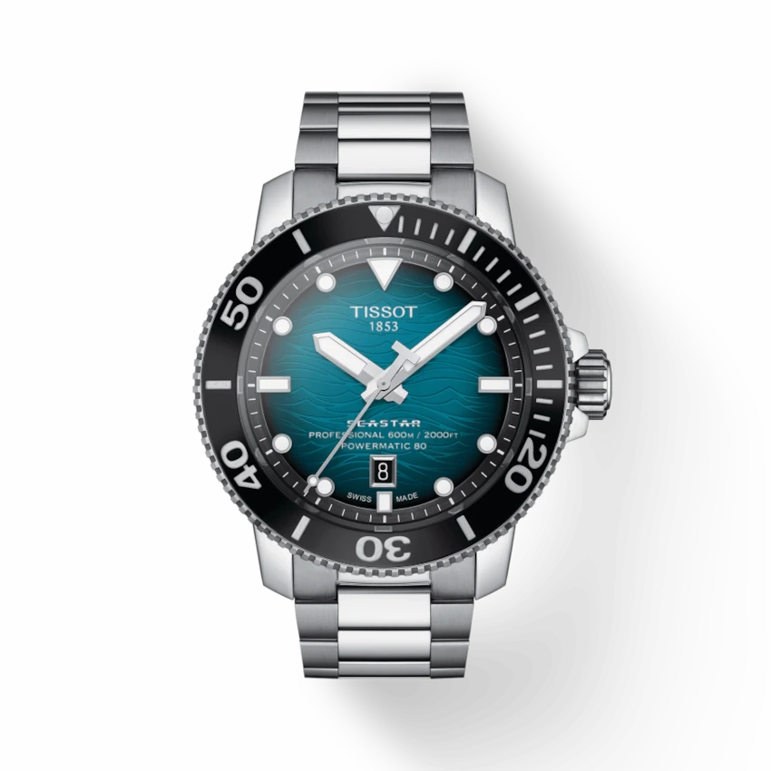 Men's Seastar 2000 Professional Powermatic 80 Watch (T1206071104100)