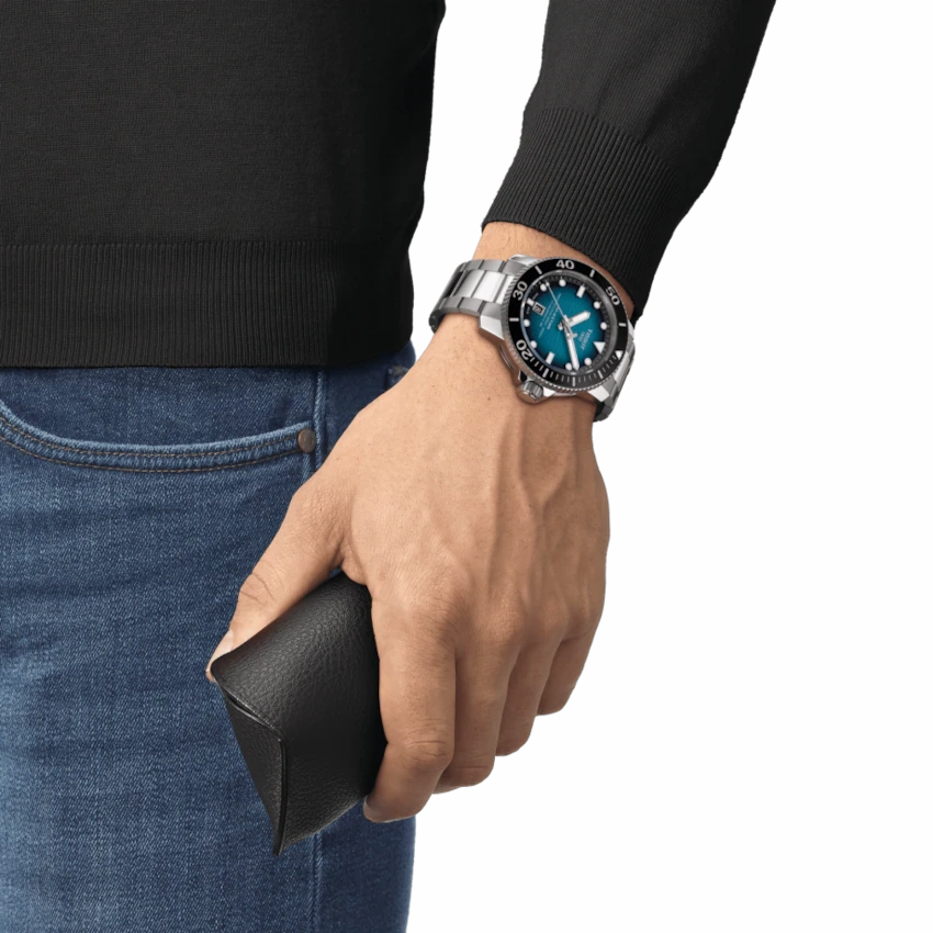 Men's Seastar 2000 Professional Powermatic 80 Watch (T1206071104100)
