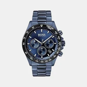 Men's Blue Chronograph Stainless Steel Watch 1513758
