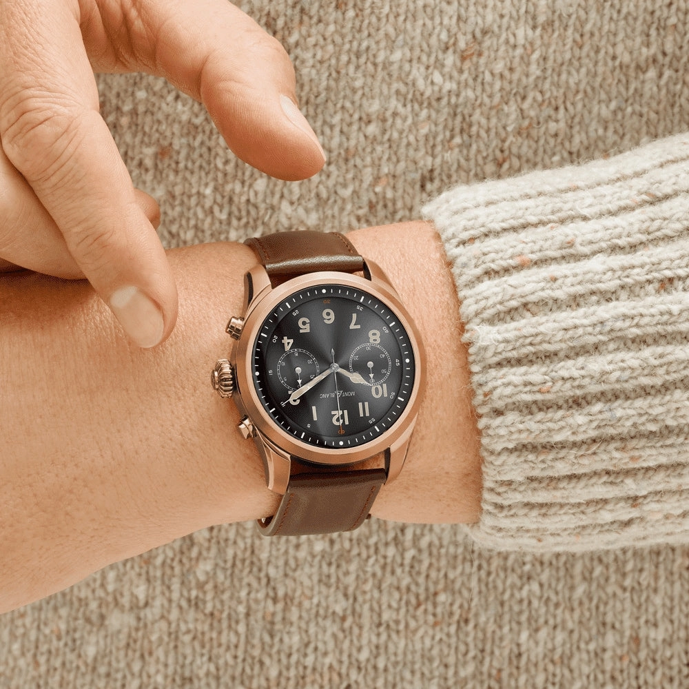 Montblanc Watch Summit 2 Brown Smartwatch