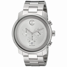 Movado Men's Quartz Watch - Bold Silver Tone Dial Stainless Steel Bracelet | 3600276