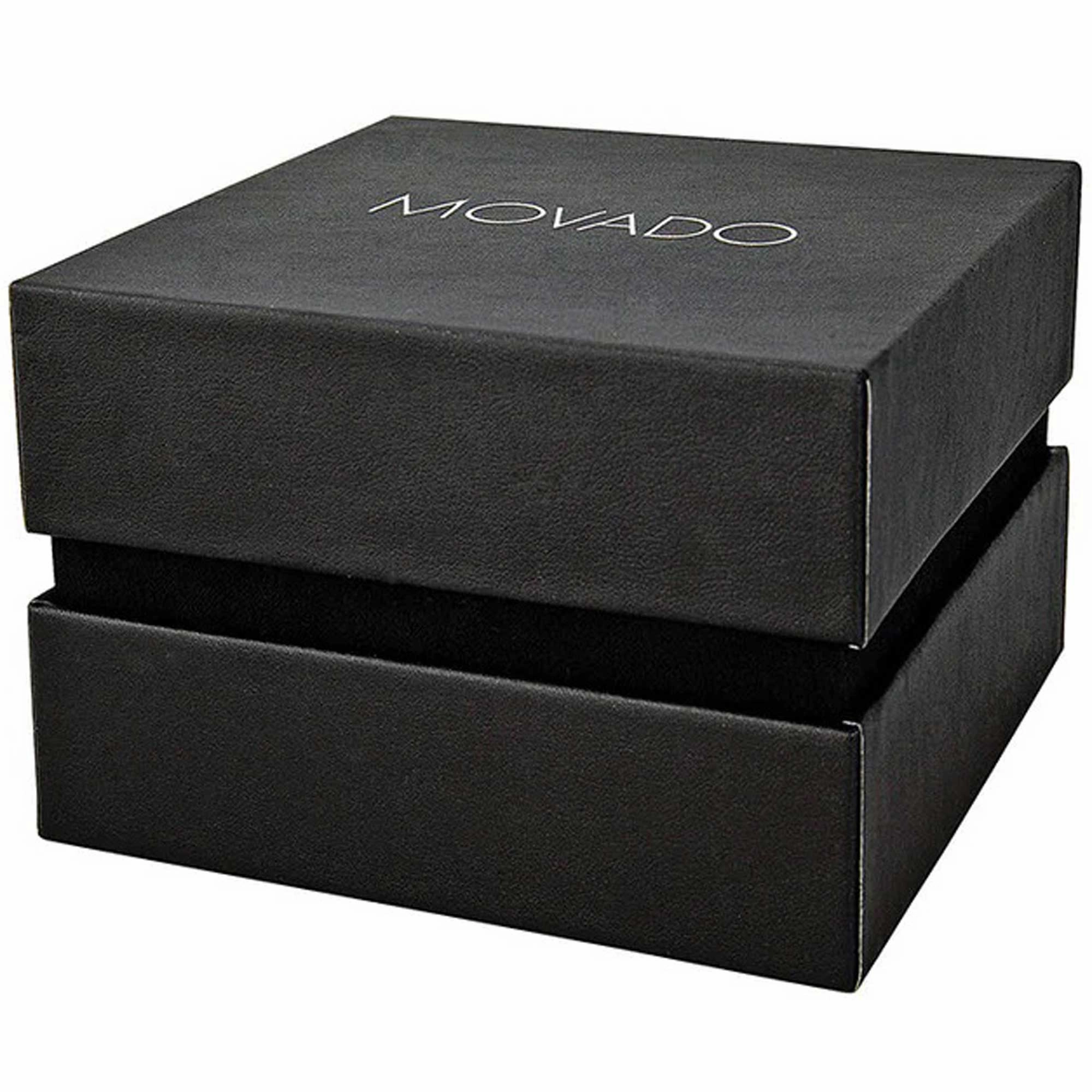 Movado Women's Quartz Watch - Blue Dial Silver Stainless Steel Bracelet | 0607235