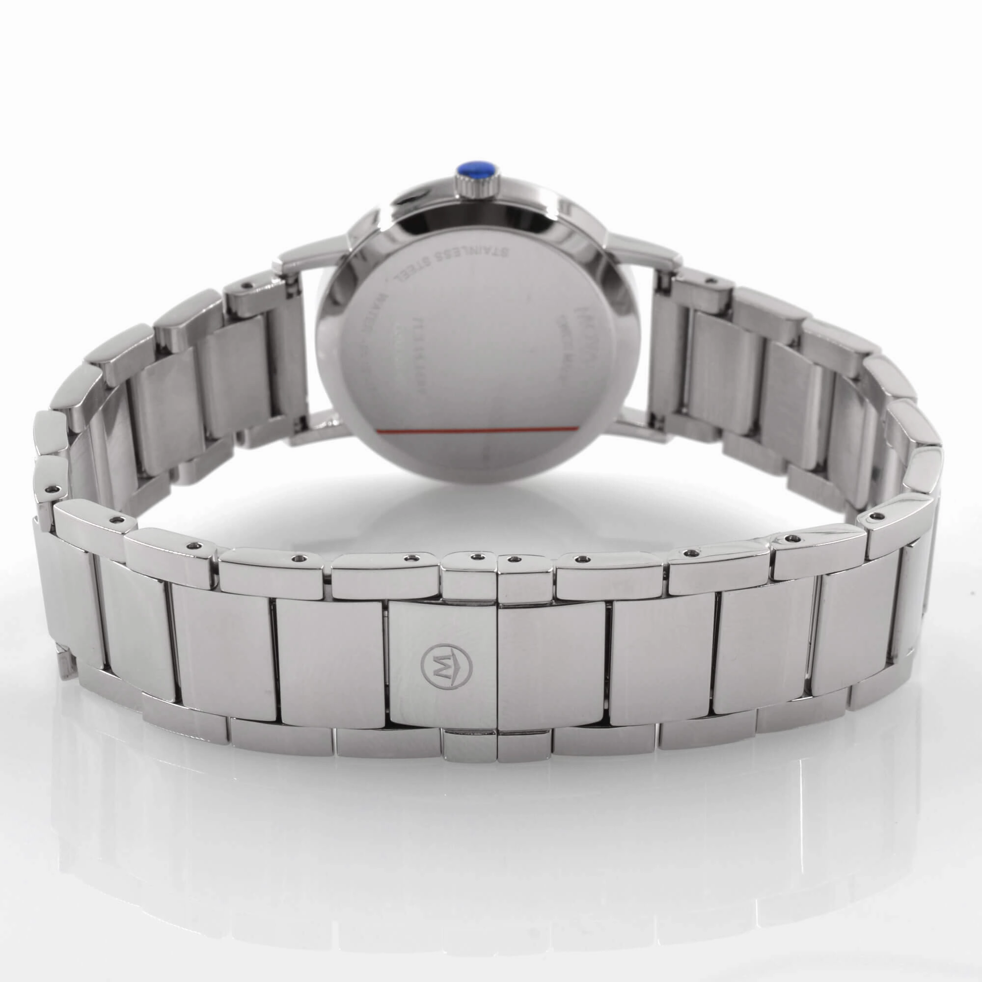 Movado Women's Quartz Watch - Blue Dial Silver Stainless Steel Bracelet | 0607235