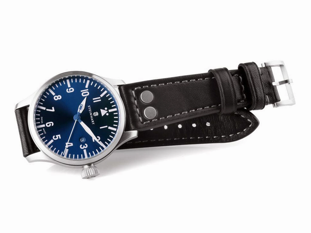 Nav B-Uhr 44 Date Blue