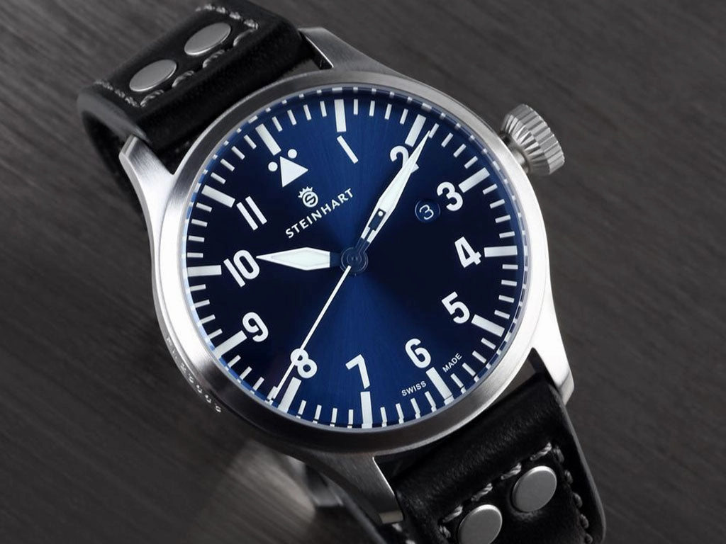Nav B-Uhr 44 Date Blue