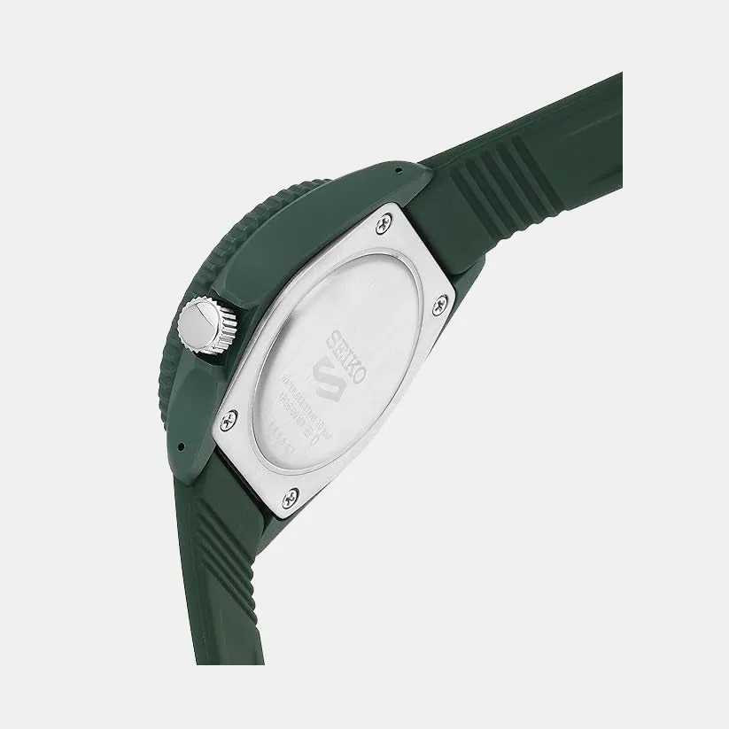 New 5 Sports Men Automatic Analog Silicone Watch SRPG83K1
