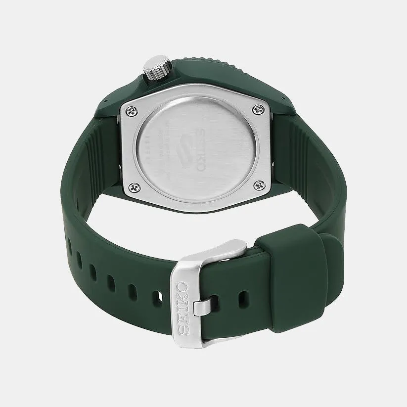 New 5 Sports Men Automatic Analog Silicone Watch SRPG83K1
