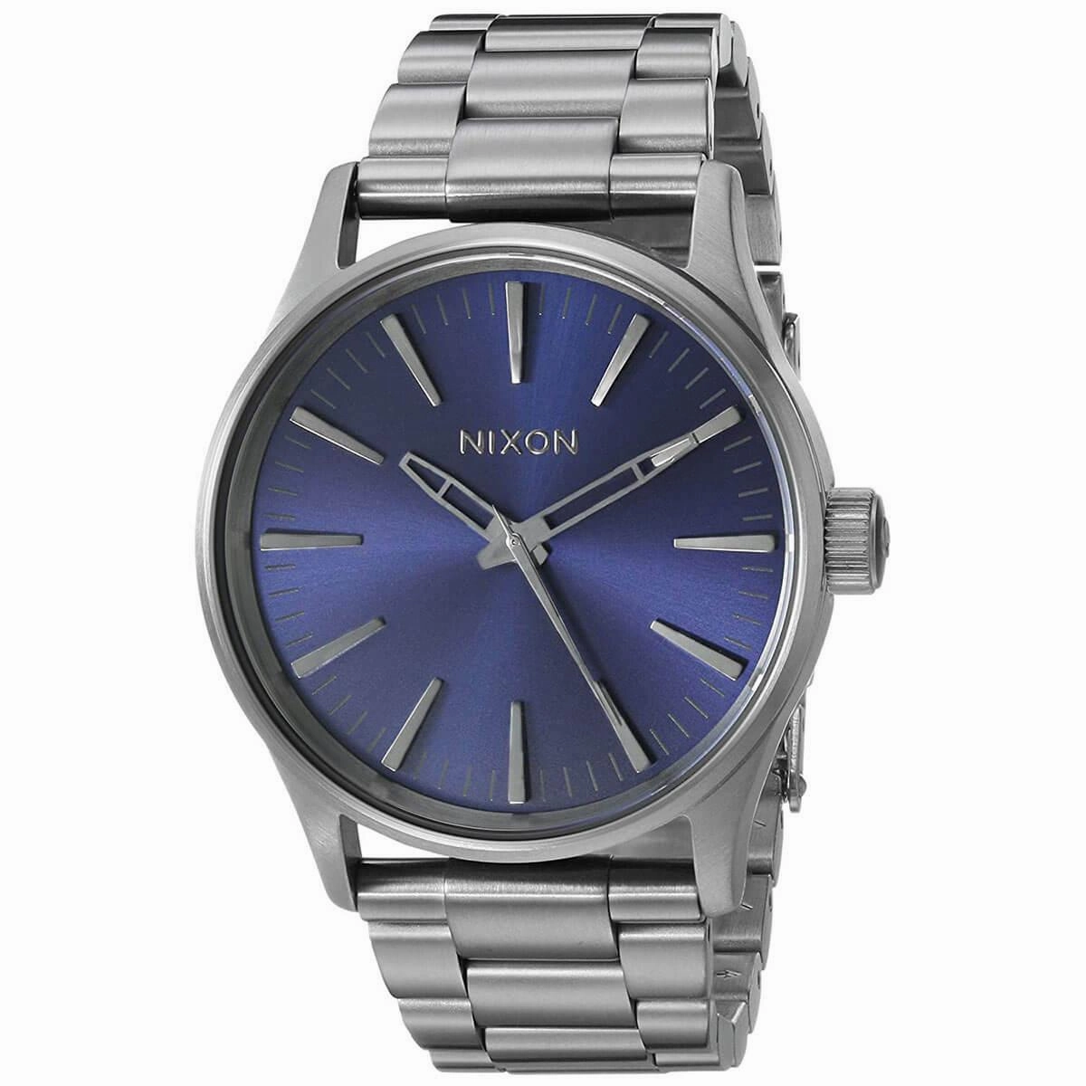 Nixon Men's Quartz Watch - Sentry 38 SS Gunmetal Bracelet | A4502065