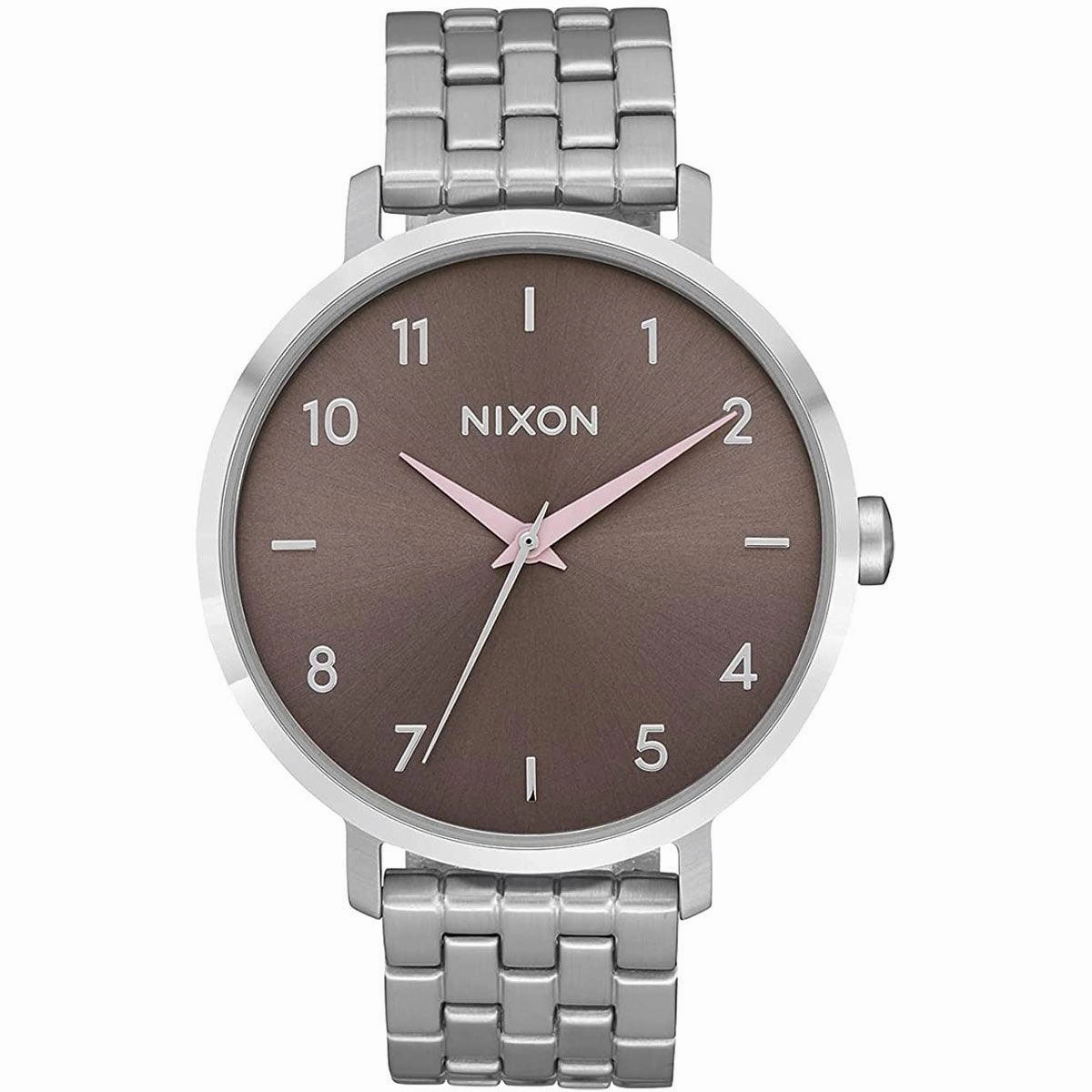 Nixon Women's Quartz Watch - Arrow Grey Dial Stainless Steel Bracelet | A10903161