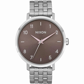 Nixon Women's Quartz Watch - Arrow Grey Dial Stainless Steel Bracelet | A10903161