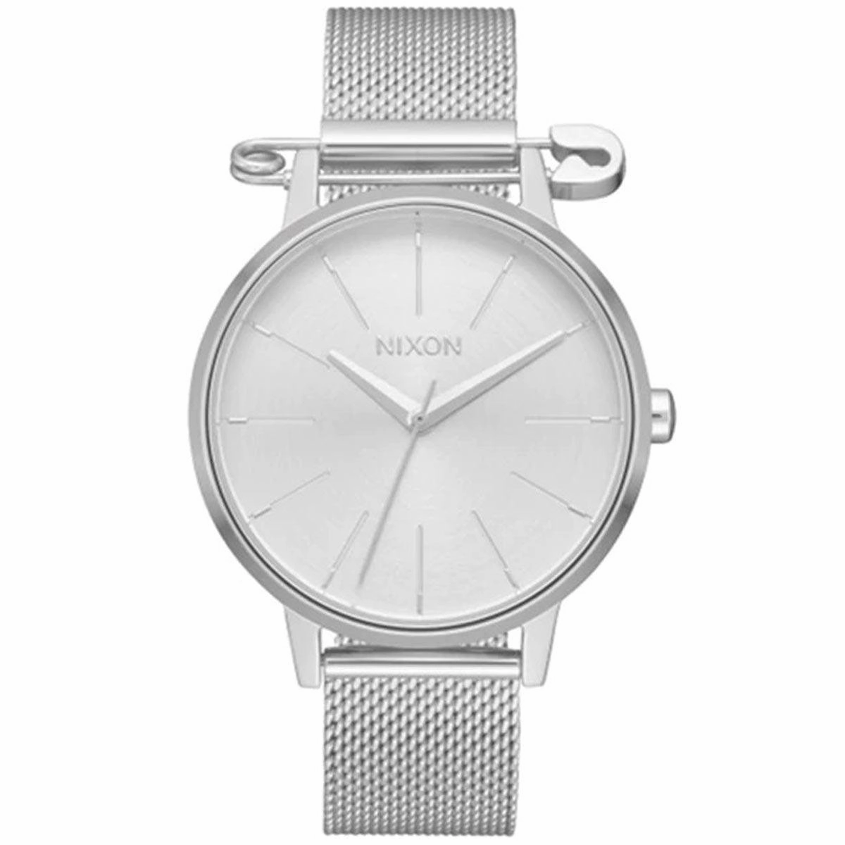 Nixon Women's Quartz Watch - Kensington Silver Tone Dial Steel Bracelet | A12293225