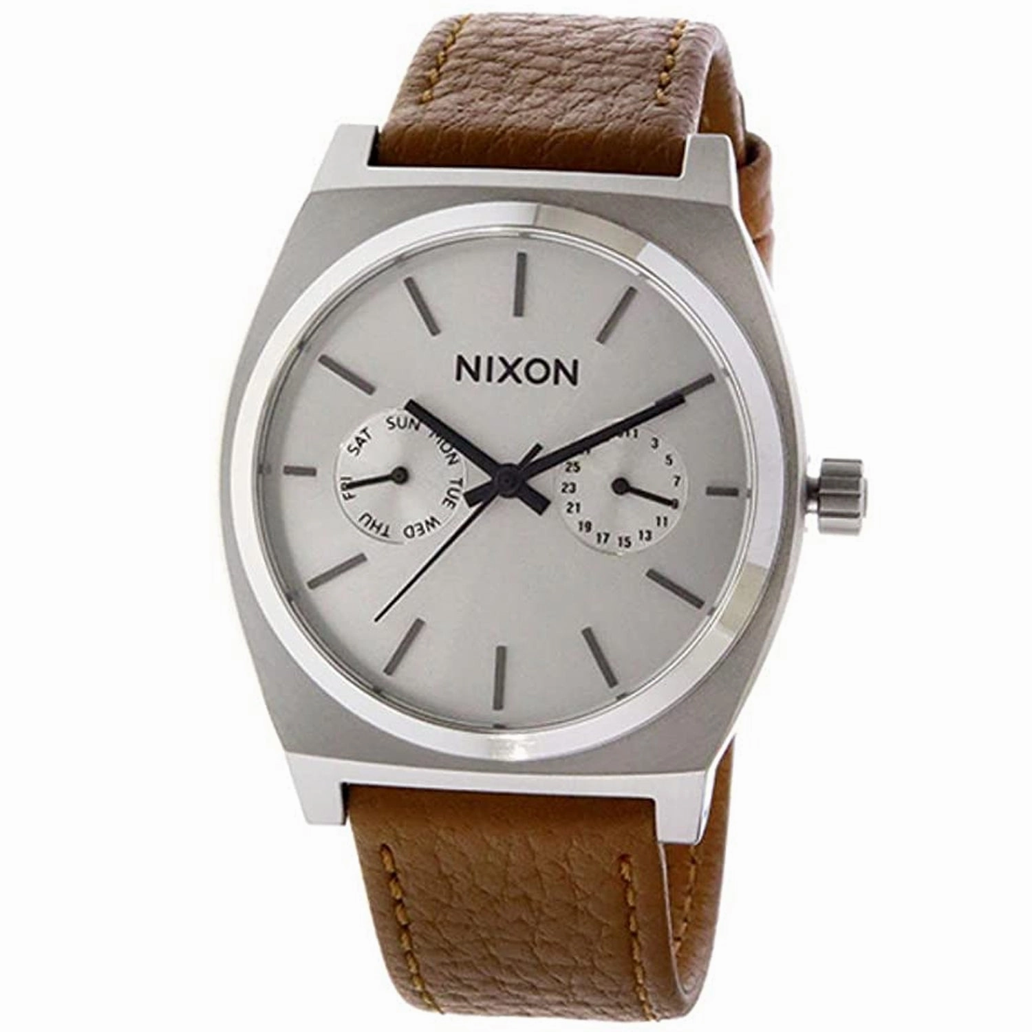 Nixon Women's Time Teller Silver Dial Watch