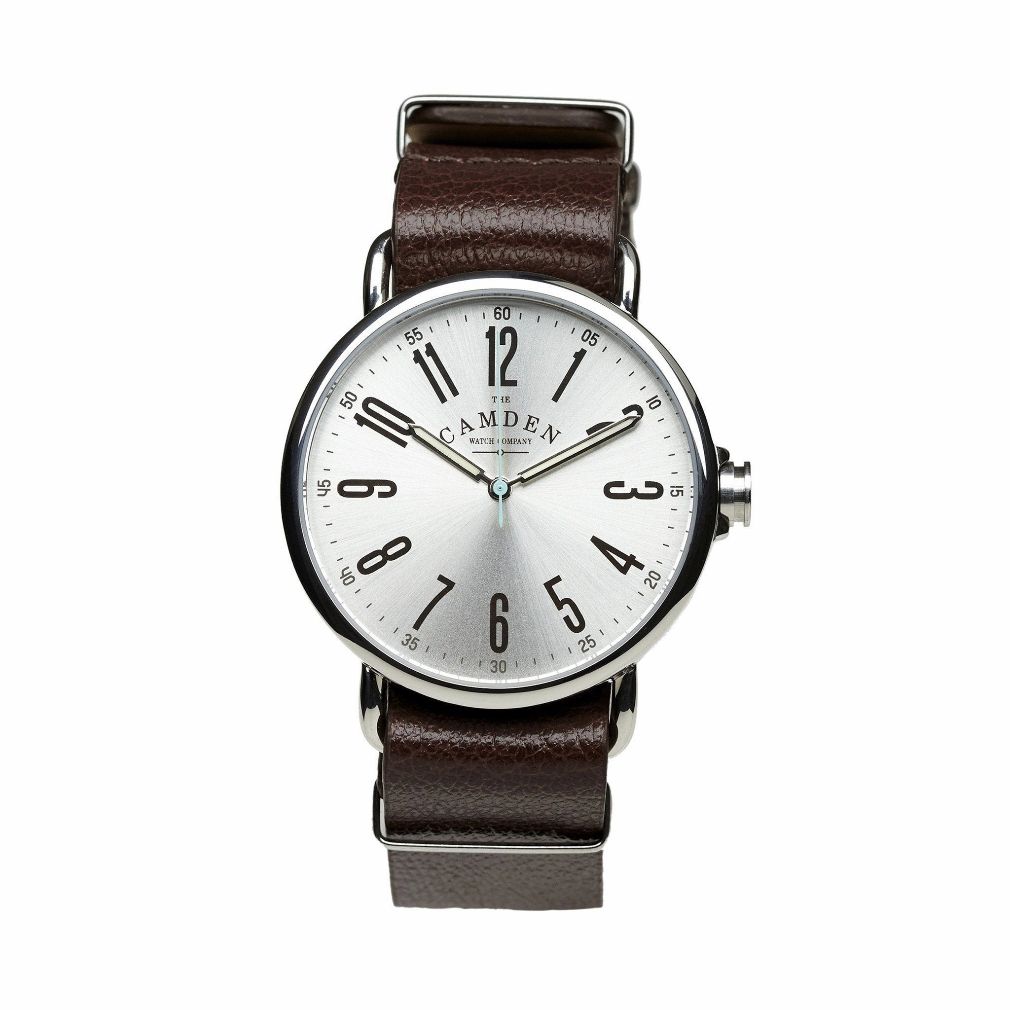 No.88 Steel and Brown Leather