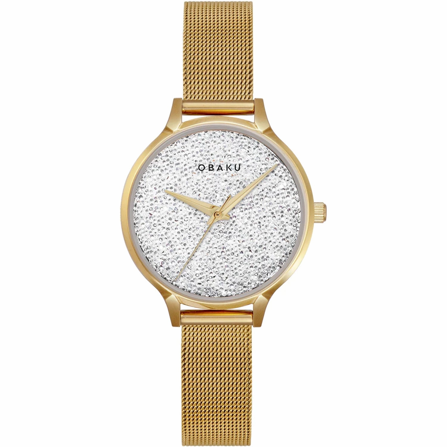 Obaku Women's Stjerner Silver Dial Watch
