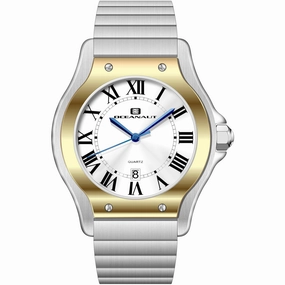 Oceanaut Men's Watch - Rayonner Quartz Silver Dial Stainless Steel Bracelet | OC1397