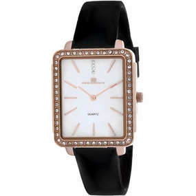 Oceanaut Women's Watch - Adorn Rose Gold Case White Dial Rubber Strap | OC0274
