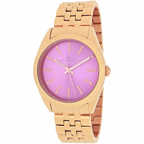 Oceanaut Women's Watch - Chique Pink Dial Plated Stainless Steel Bracelet | OC7413