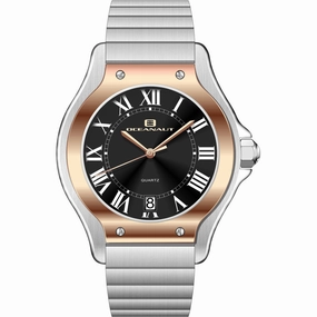 Oceanaut Women's Watch - Rayonner Black Dial Stainless Steel Bracelet | OC1299