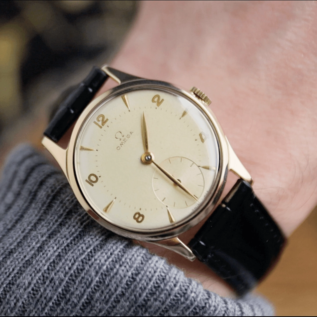 Omega Ref. 920 Gold Vintage Watch, 1949