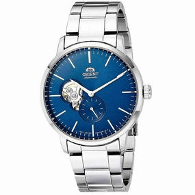 Orient Men's Automatic Watch - Open Heart Dial Silver Steel Bracelet | RA-AR0101L10A