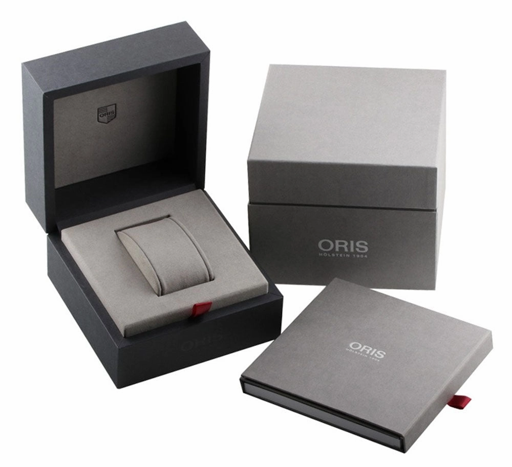 Oris Aquis Automatic Stainless Steel Blue Dial Date Divers Mens Watch 400 7763 4135-07 8 24 09PEB