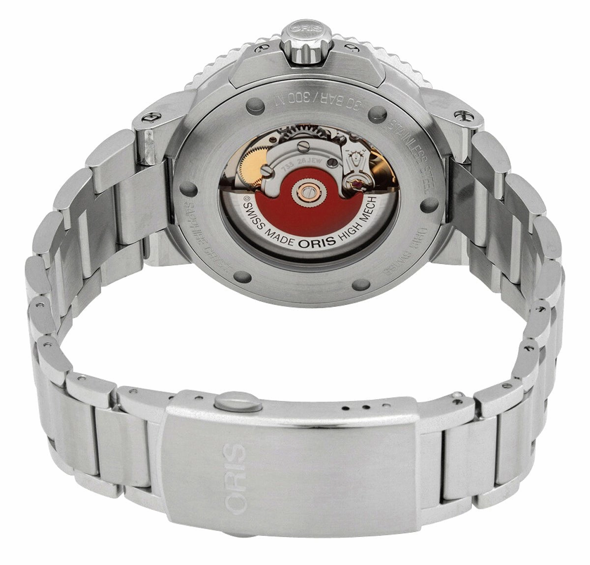 Oris Aquis Date Automatic Stainless Steel Blue Dial Divers Mens Watch 733 7766 4135-07 8 22 05PEB