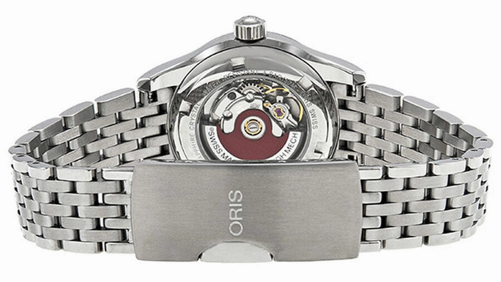 Oris Classic Date Automatic Stainless Steel Silver Dial Womens Watch 561 7650 4051-07 8 14 61